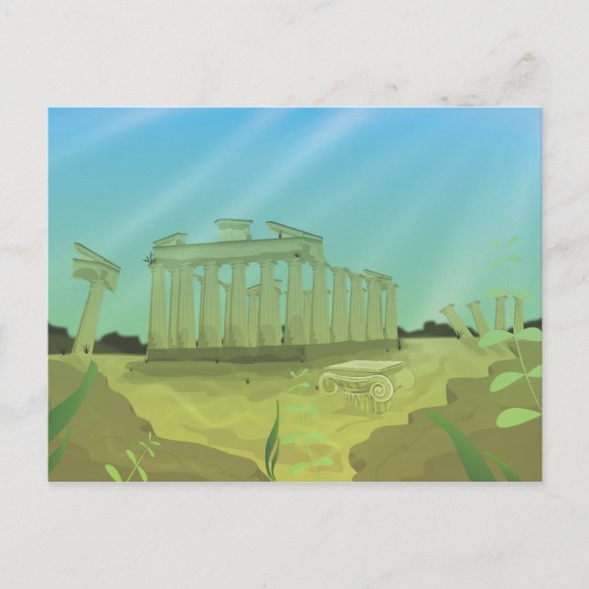 Atlantas Vykort (Framsida)