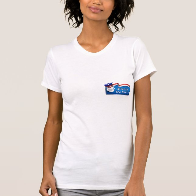 AtlantaTeaParty5 T Shirt (Framsida)