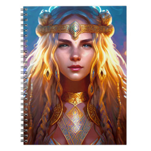 Atlantean Priestess - bärbar dator Anteckningsbok