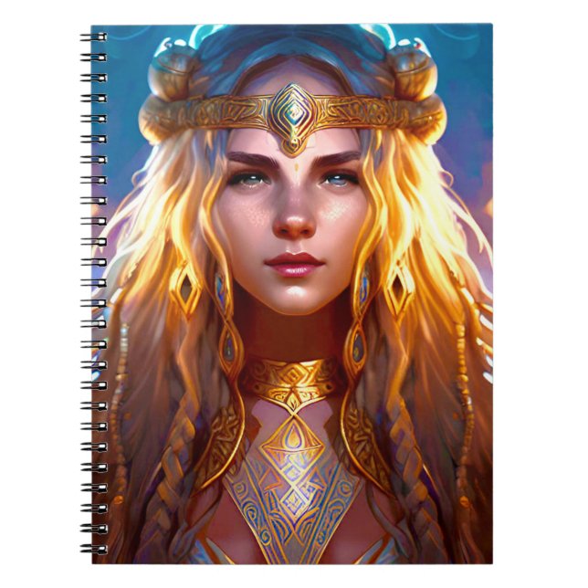 Atlantean Priestess - bärbar dator Anteckningsbok (Framsidan)