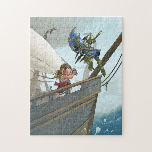 Atlantean pussel (Vertikal)
