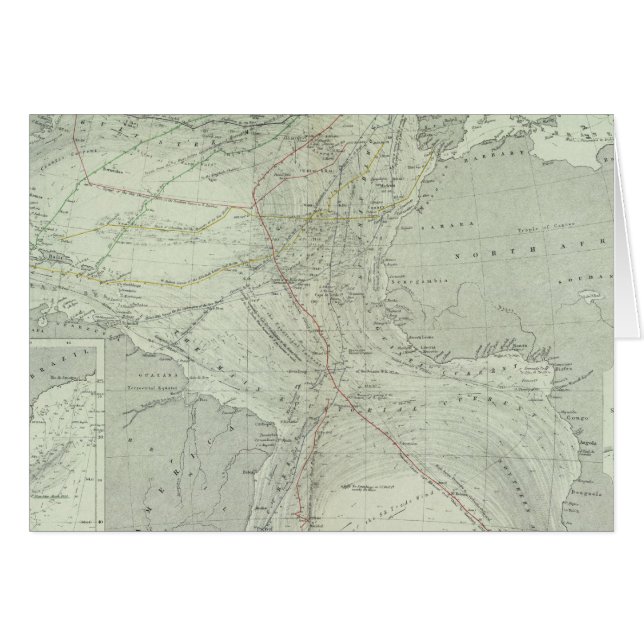 Atlanten 2 hälsningskort (Framsidan Horizontal)