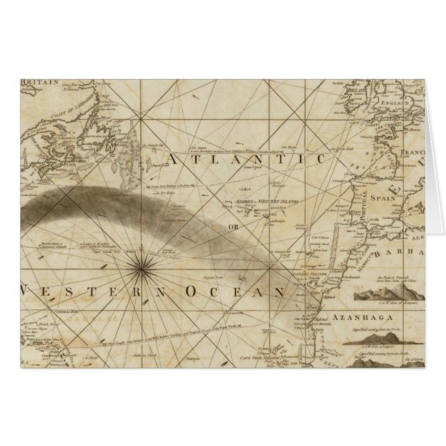 Atlanten Hälsningskort (Framsidan Horizontal)