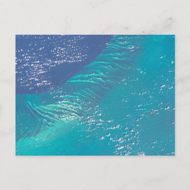 Atlanten utanför Bahamas kust Vykort (Framsida)