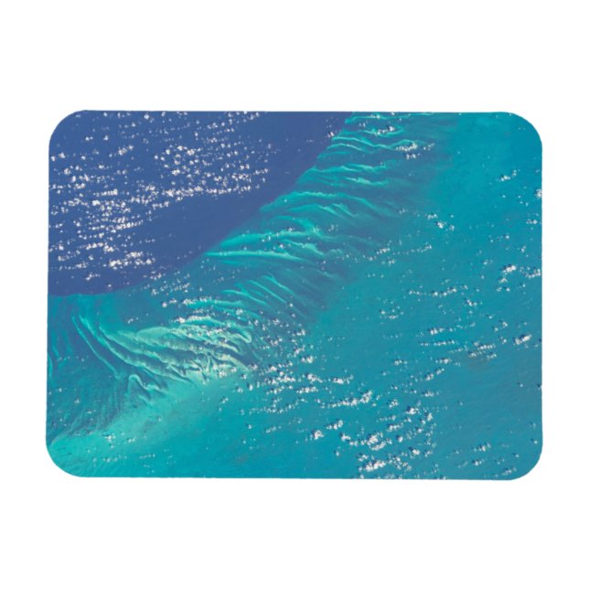 Atlanten utanför Bahamas Kusten Magnet (Horisontell)