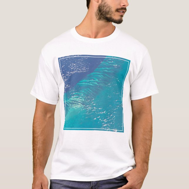 Atlanten utanför Bahamas Kusten T Shirt (Framsida)