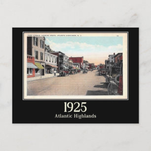 Atlanthögländerna, New jersey, Vintage Vykort