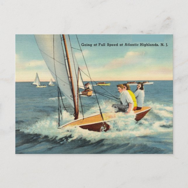 Atlanthögländerna, New jersey Vykort (Framsida)