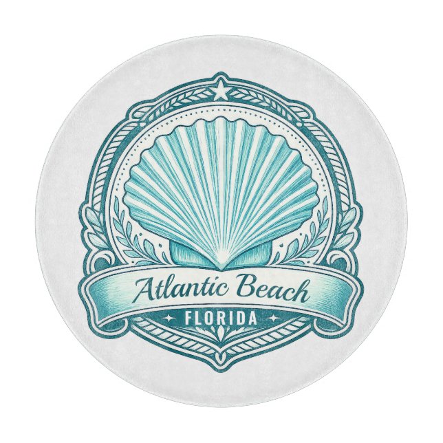 Atlantic Beach FL Kustsnäckssymbol (Framsidan)