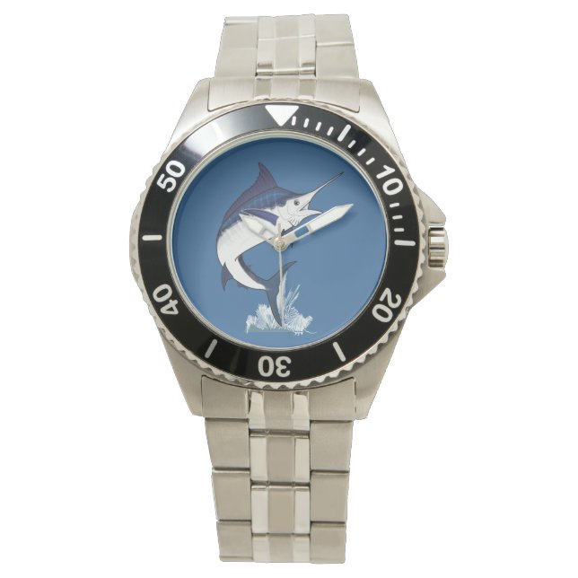 Atlantic Blue Marlin Armbandsur (Framsida)