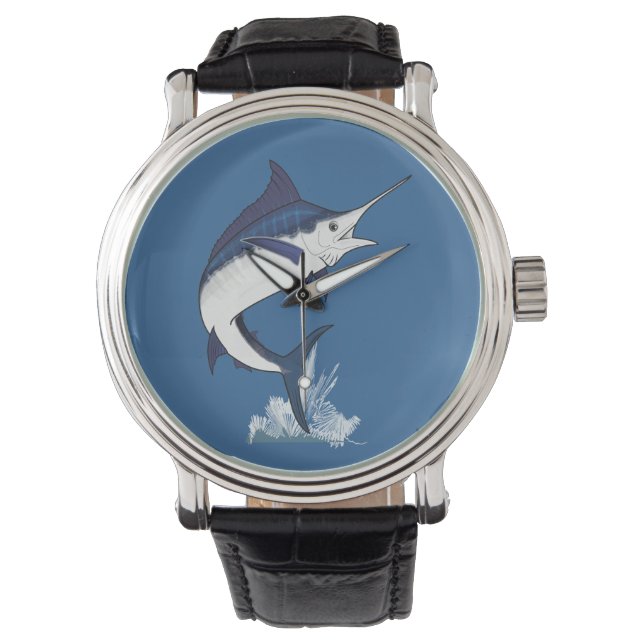 Atlantic Blue Marlin Armbandsur (Framsida)