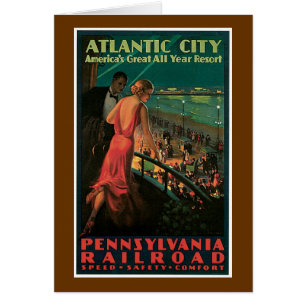 Atlantic City ~ All Year Resort Hälsningskort