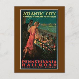 Atlantic City ~ All Year Resort Vykort