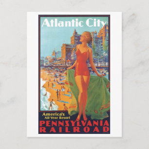 Atlantic City America's All Year Resort Vykort