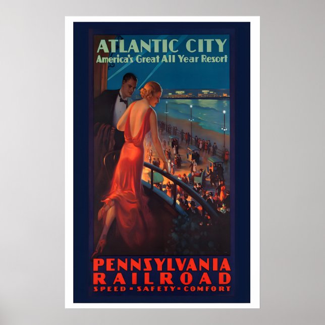 Atlantic City Amerikas Stora Heldagsresmål Poster (Framsidan)