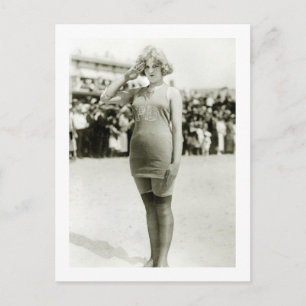 Atlantic City Beauty, tidigt 1900-talet Vykort