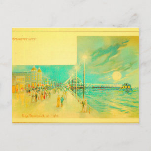 Atlantic City Boardpromenad Vykort