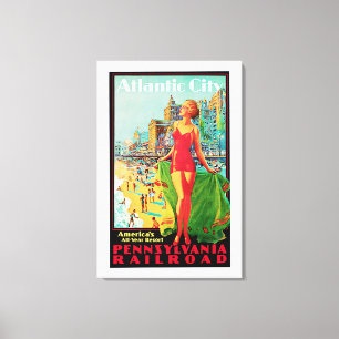 Atlantic City Canvastryck