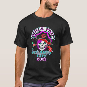 Atlantic City Flickor Resa 2021 Möhippa T Shirt