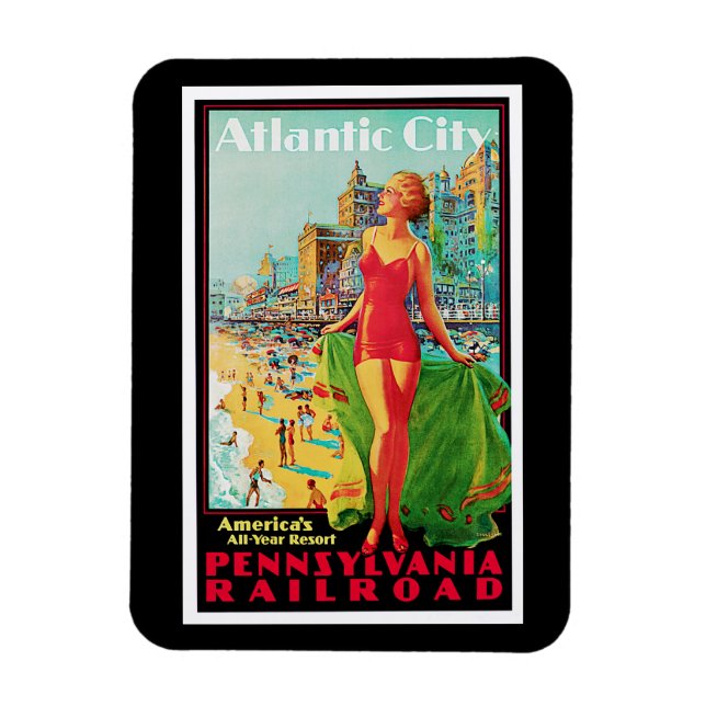 Atlantic City Magnet (Vertikal)