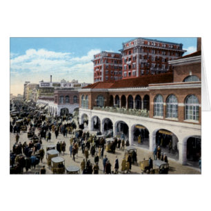 Atlantic City New jersey Hadden Hall och Boardprom Hälsningskort