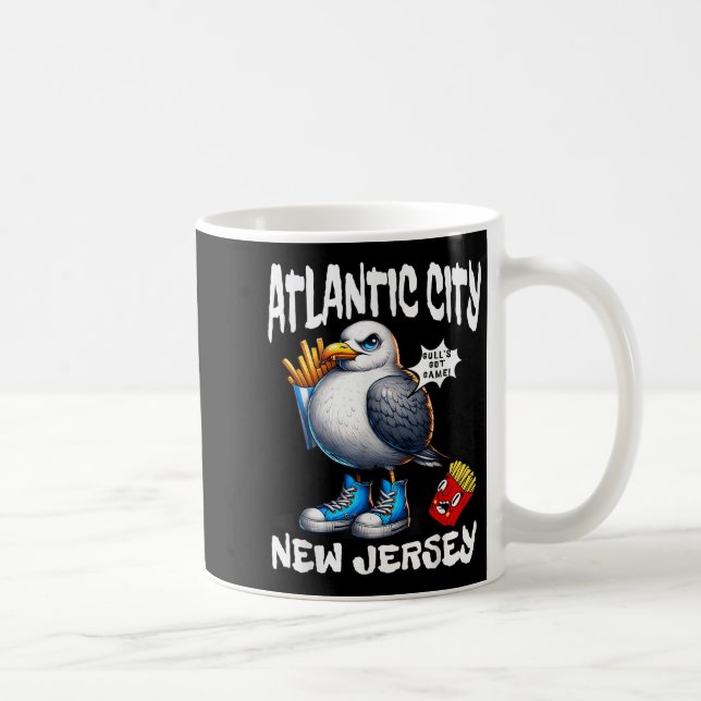 Atlantic City New Jersey Måse pommes frites kul Kaffemugg (Höger)