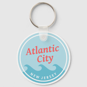 Atlantic City New jersey Nyckelring