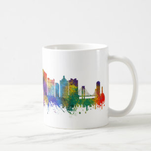 Atlantic City New jersey Skyline Kaffemugg