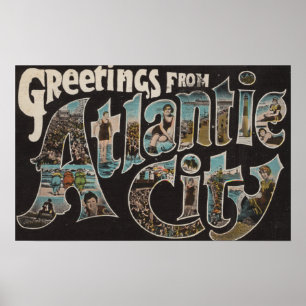 Atlantic City, New jersey - Stora Brev Scenes 3 Poster