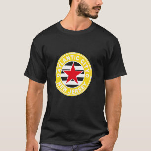Atlantic City New Jersey USA Amerikas förenta stat T Shirt