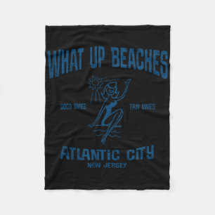 Atlantic City Nj Funny Vintage Beacher Tee Fleecefilt