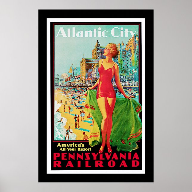 Atlantic City Poster (Framsidan)