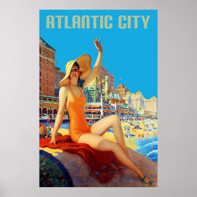 Atlantic City Poster (Framsidan)