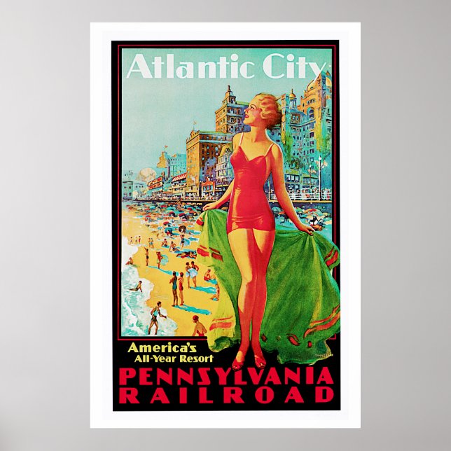 Atlantic City Poster (Framsidan)