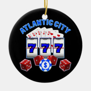 ATLANTIC CITY PRYDNAD JULGRANSPRYDNAD KERAMIK