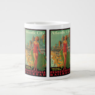 Atlantic City Resort, Pennsylvania Railroad Resa Jumbo Mugg
