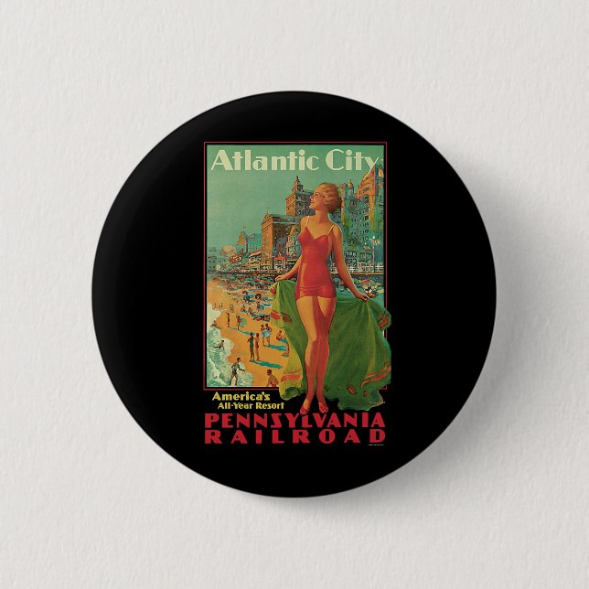 Atlantic City Resort, Pennsylvania Railroad Resa Knapp (Framsida)