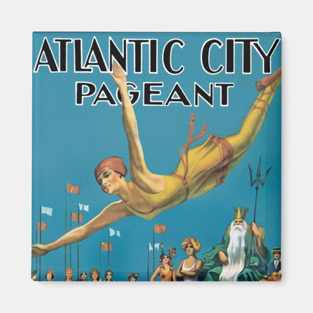 Atlantic City Skönhetstävling Magnet (Framsidan)