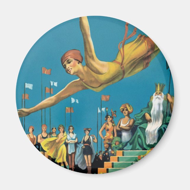 Atlantic City Skönhetstävling Magnet (Framsidan)