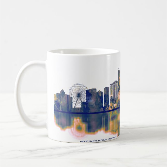 Atlantic City Skyline Kaffemugg (Vänster)