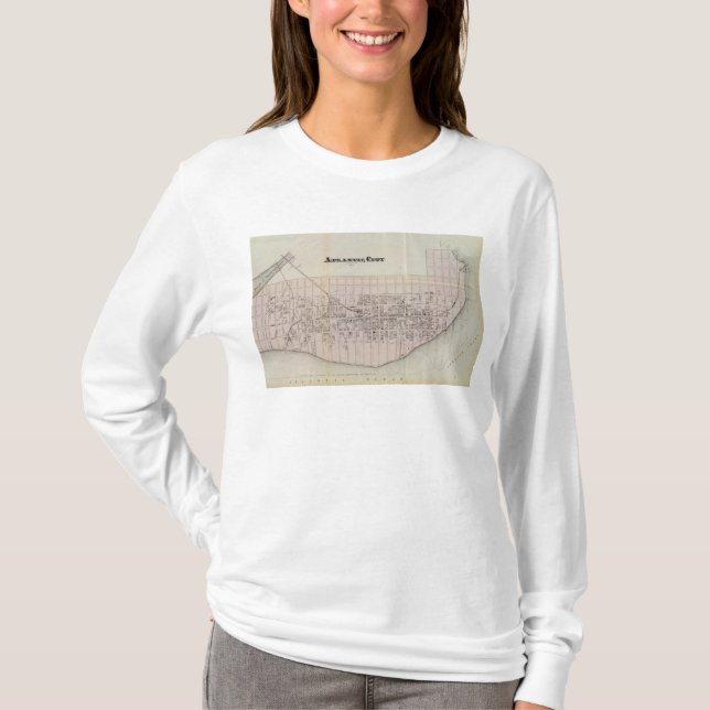 Atlantic City som är nytt - jersey Tee (Framsida)