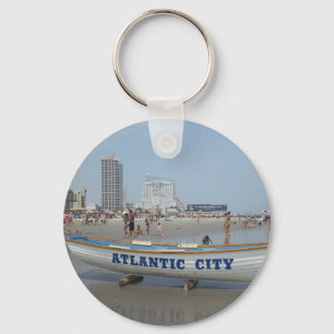 Atlantic City strand Keychain Nyckelring