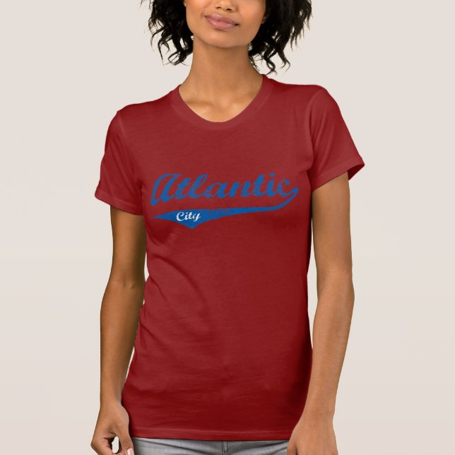 Atlantic City T-tröja T Shirt (Framsida)