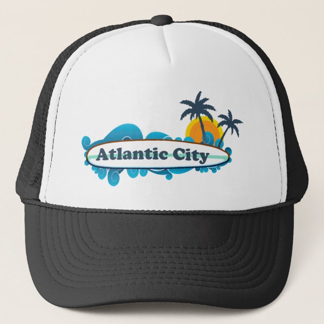 Atlantic City. Truckerkeps (Framsida)