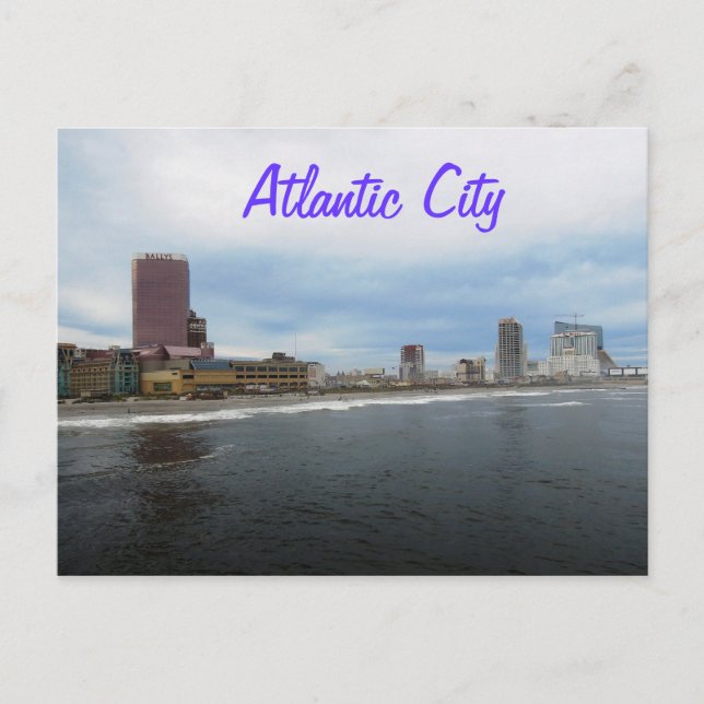 Atlantic City Vykort (Framsida)