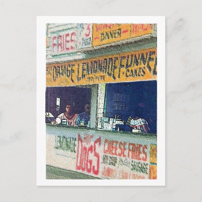 Atlantic City Vykort (Framsida)