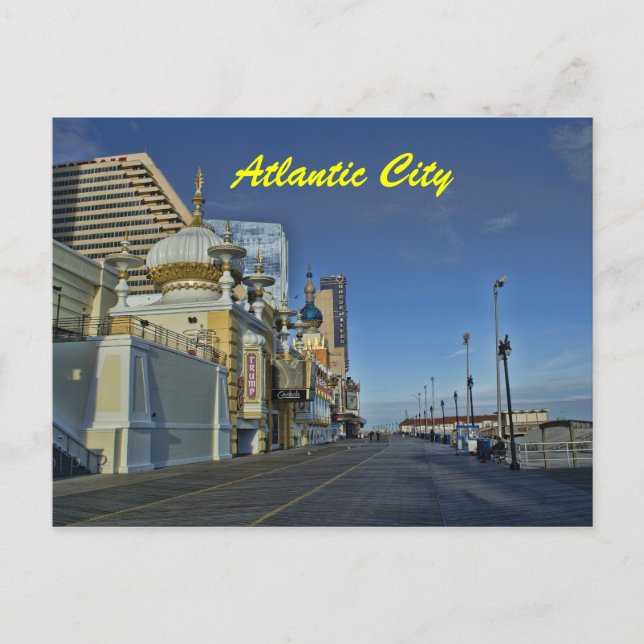 Atlantic City Vykort (Framsida)