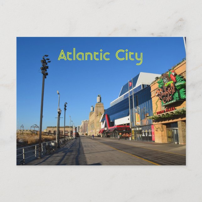 Atlantic City Vykort (Framsida)