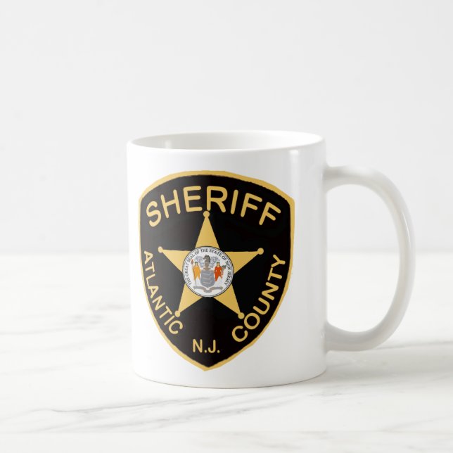 Atlantic County sheriff Kaffemugg (Höger)