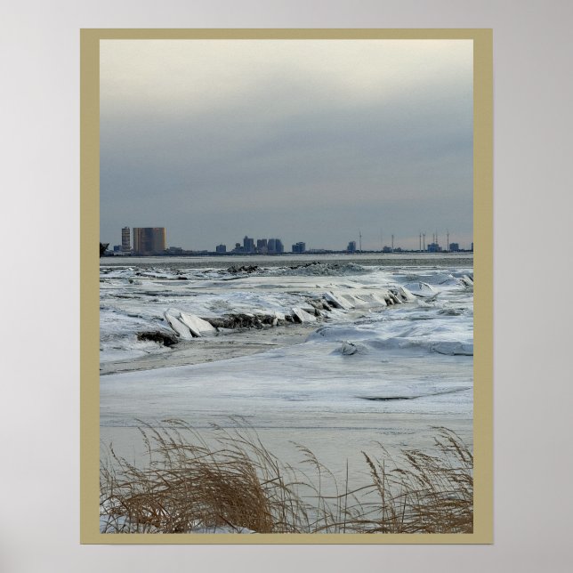 Atlantic Ocean Frozen Poster (Framsidan)